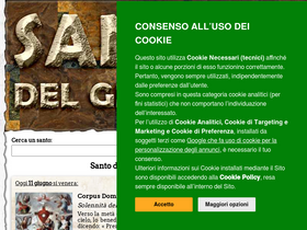 'santodelgiorno.it' screenshot