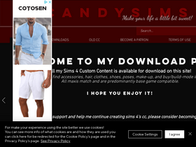 'candysims.com' screenshot