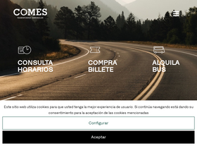 'tgcomes.es' screenshot