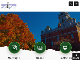 'seviercountytn.org' screenshot