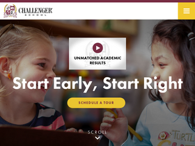 'challengerschool.com' screenshot