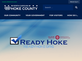 'hokecounty.net' screenshot