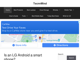 'technmind.com' screenshot