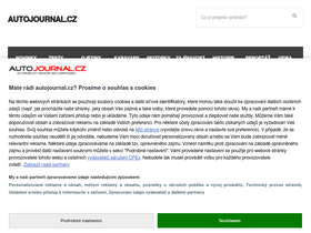 'autojournal.cz' screenshot
