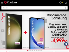 'coolbox.pe' screenshot