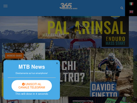 '365mountainbike.it' screenshot
