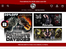 'spiraldirect.com' screenshot