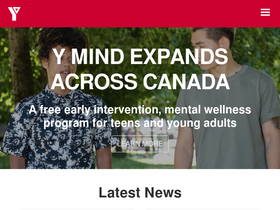 'ymca.ca' screenshot