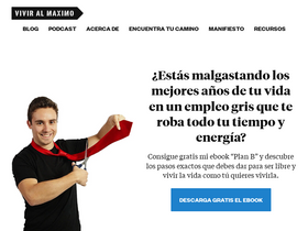 'viviralmaximo.net' screenshot
