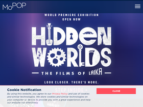 'mopop.org' screenshot