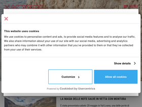 'montura.it' screenshot