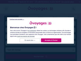 'ovoyages.com' screenshot