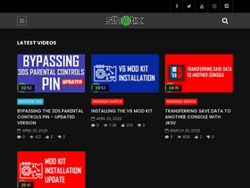 'sthetix.info' screenshot