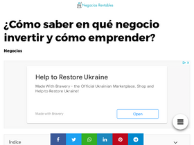 'negociosrentablesfx.com' screenshot