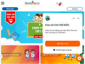'chuvanbien.vn' screenshot