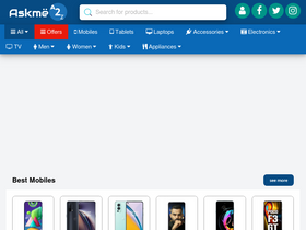 'askmea2z.com' screenshot