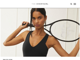 'theeverygirl.com' screenshot