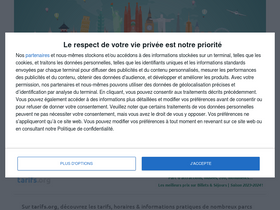 'tarifs.org' screenshot