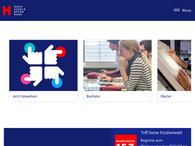 'hs-offenburg.de' screenshot