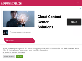 'repeattelecast.com' screenshot