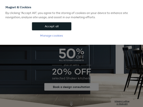 'magnet.co.uk' screenshot