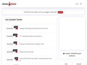 'sinavtime.com' screenshot