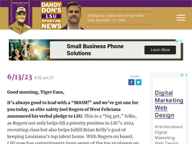 'dandydon.com' screenshot