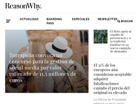'reasonwhy.es' screenshot