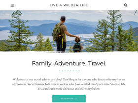 'liveawilderlife.com' screenshot