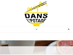 'uneaiguilledanslpotage.com' screenshot