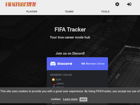 'fifatracker.net' screenshot