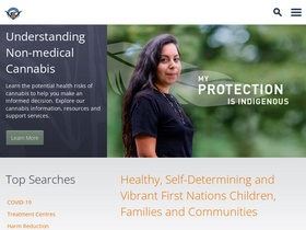 'fnha.ca' screenshot