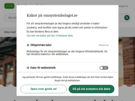 'omsystembolaget.se' screenshot