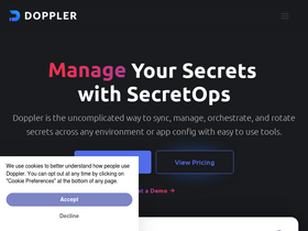 'doppler.com' screenshot
