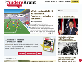 'deanderekrant.nl' screenshot