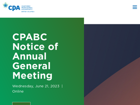 'bccpa.ca' screenshot