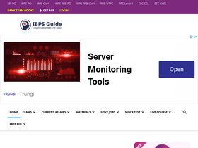 'ibpsguide.com' screenshot
