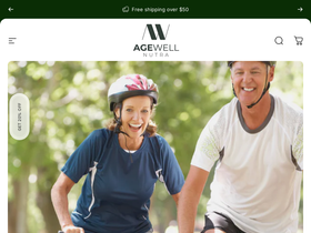 agewellnutra.com homepage screenshot