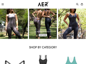 aerathletica website screenshot