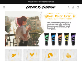 colorx-change.com homepage screenshot