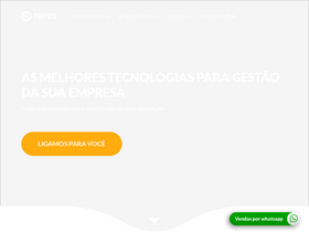 'totvs.com' screenshot