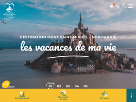 'ot-montsaintmichel.com' screenshot