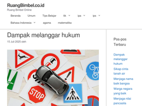 'ruangbimbel.co.id' screenshot