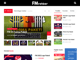 'fmrehber.com' screenshot