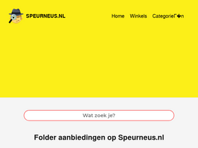 'speurneus.nl' screenshot