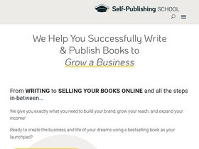 'self-publishingschool.com' screenshot