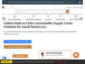 'ruralhandmade.com' screenshot