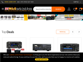 'hamradio.co.uk' screenshot