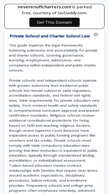 neverenuffcharters.com