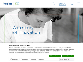 'ivoclar.com' screenshot